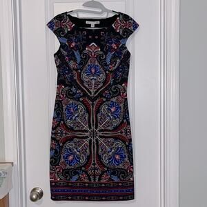 Maggy London Paisley Sheath Dress